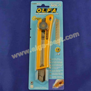 Olfa Extra sterk mes met anti-slip handvat 18mm