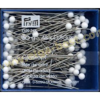 Prym 029248 Glass headed pins / Nurse pins