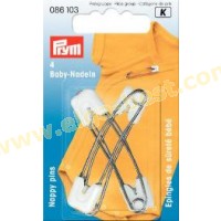 Prym 086103 Baby safety pins steel