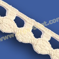 Cotton lace 144-593 Ecru