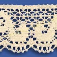 Cotton lace 152-478-B Ecru