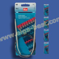 Prym 211364 Circular knitting pins plastic 80cmx5,5mm