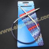 Prym 211308 Circular knitting pins aluminium 70cmx6,00mm