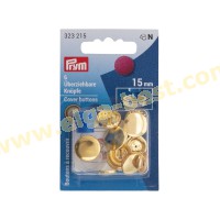 Prym 323215 Cover buttons with tool 15mm
