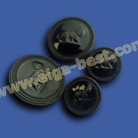 3498Z Blazer buttons  Zamac/Epoxy Lion