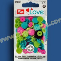 Prym 393081 Flower Pres fasteners 15mm