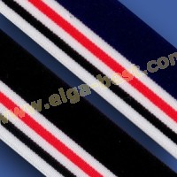 Elastic with stripe 70090 40mm