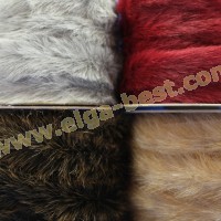 Uni colours imitation fur