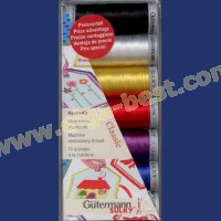 Gütermann embroidery threads set Sulky rayon no. 40 Classic