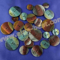 Buttons 2-holes colour gradient