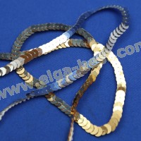 Sequin braid stretch 6mm