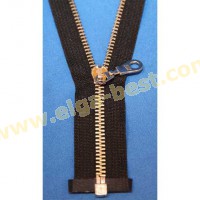 Brandless Zipper Type 5 Nickel 6mm - open end