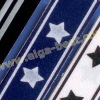 Galloon Trim 30mm stripes 100% polyester col 1