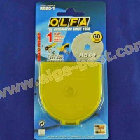 Olfa Rotary cutter 60mm spare blade