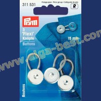 Prym 311531 Flexi buttons 15mm
