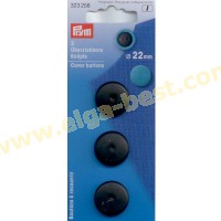 Prym 323258 Cover buttons plastic 22mm