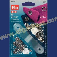 Prym 390107 Sew free press fasteners Jersey MS toothed ring