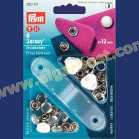Prym 390117 Sew free press fasteners Jersey MS cap