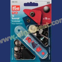 Prym 390310 Sew free press fasteners Anorak MS