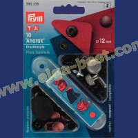 Prym 390336 Sew free press fasteners Anorak MS