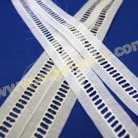 Broidery ladder ribbon elastic