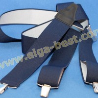Mens Suspenders 3 - clips uni colours