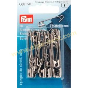 Prym 085120 Safety pins steel No. 0-3 assortment
