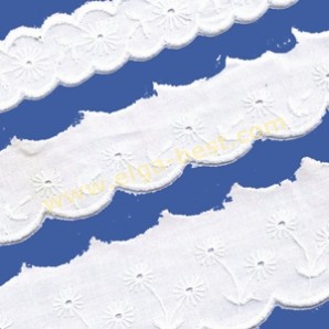 Broidery Cotton white