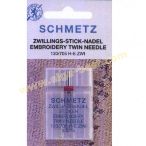Schmetz embroidery twin needles