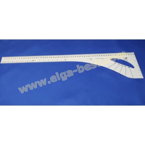 Tailor's ruler large