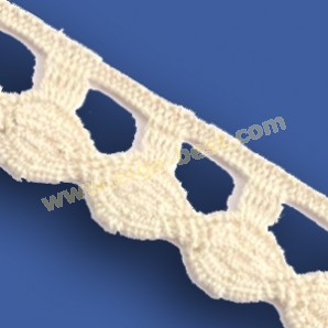 Cotton lace 144-593 Ecru