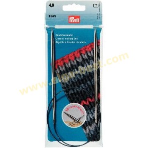 Prym 212220 Circular knitting pins brass 40cmx9,00mm