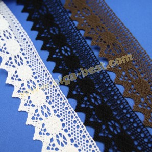 Cotton lace colours  40331-2