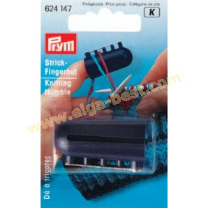 Prym 624147 Knitting thimble with 4 yarn guides plastic