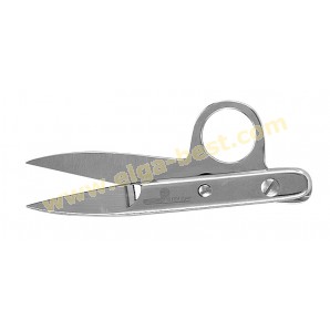 90 GEB-4,5 One ring scissors, bent 11cm / 4,5 inch