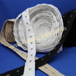 Hook and eye tape cotton coarse