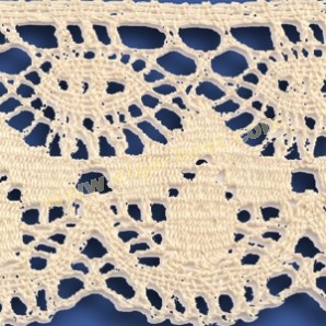 Cotton lace 152-449 Ecru