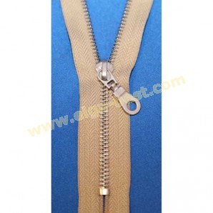 Brandless Zipper Type 5 Nickel 6mm - closed end
