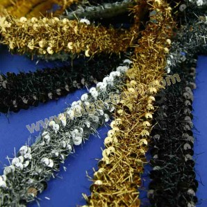 Luxury sequins braid