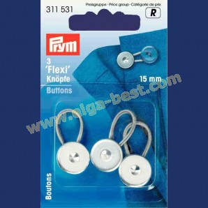 Prym 311531 Flexi buttons 15mm