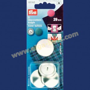 Prym 323163 Cover buttons without tool 29mm