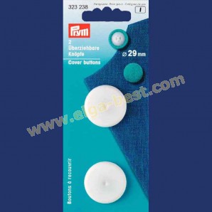 Prym 323238 Cover buttons 29mm