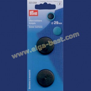 Prym 323259 Cover buttons plastic 29mm