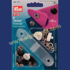 Prym 390170 Sew free press fasteners Jersey MS