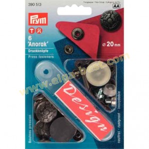 Prym 390513 Sew free press fasteners Anorak MS