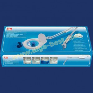 Prym 610713 Magnifying glass with lamp & clamp