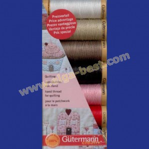 Gütermann hand thread for quilting set