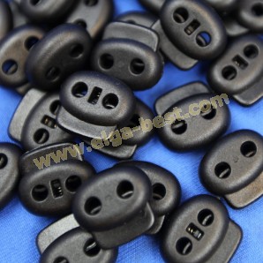 Cord stoppers 2- holes 18mm