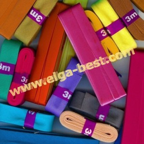 Bias binding band cotton uni colours bundles