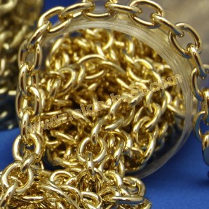 Chains by the meter gold